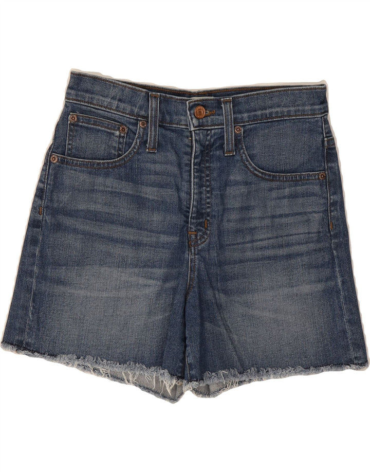 J. CREW Womens Denim Shorts W26 Small Blue Cotton Vintage J. Crew and Second-Hand J. Crew from Messina Hembry 