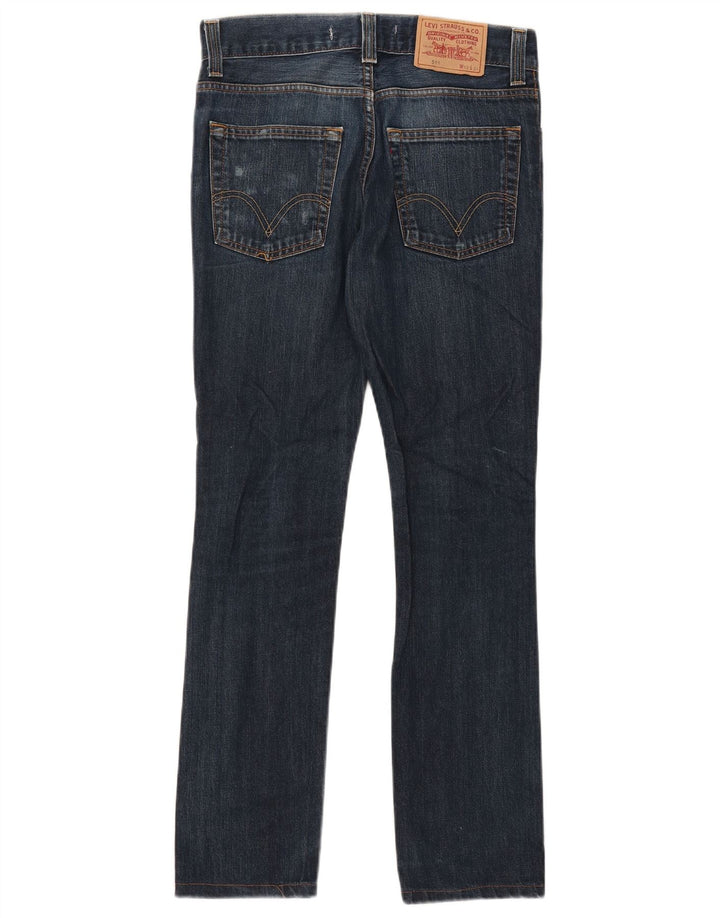 Damskie jeansy Levi's 511 Slim W32 L29 Granatowe