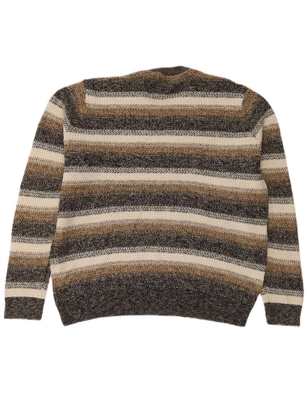 Marks & Spencer Męski sweter z okrągłym dekoltem XL, wielokolorowe paski