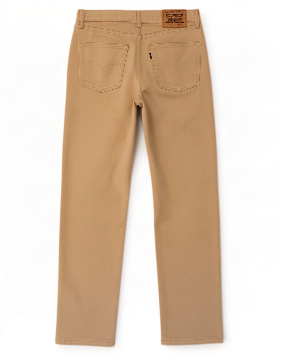 Męskie spodnie Levi's 452 Straight Casual W34 L34 Beżowe