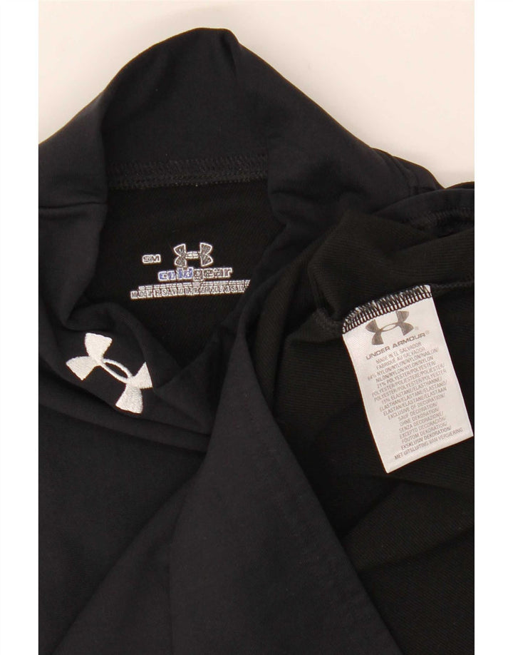 Męska koszulka z długim rękawem Under Armour Cold Gear, mała, czarna, z poliestru