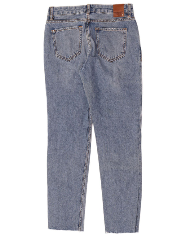 Damskie jeansy Zara w trudnej sytuacji EU 34 2XS W24 L27 Niebieskie bawełniane