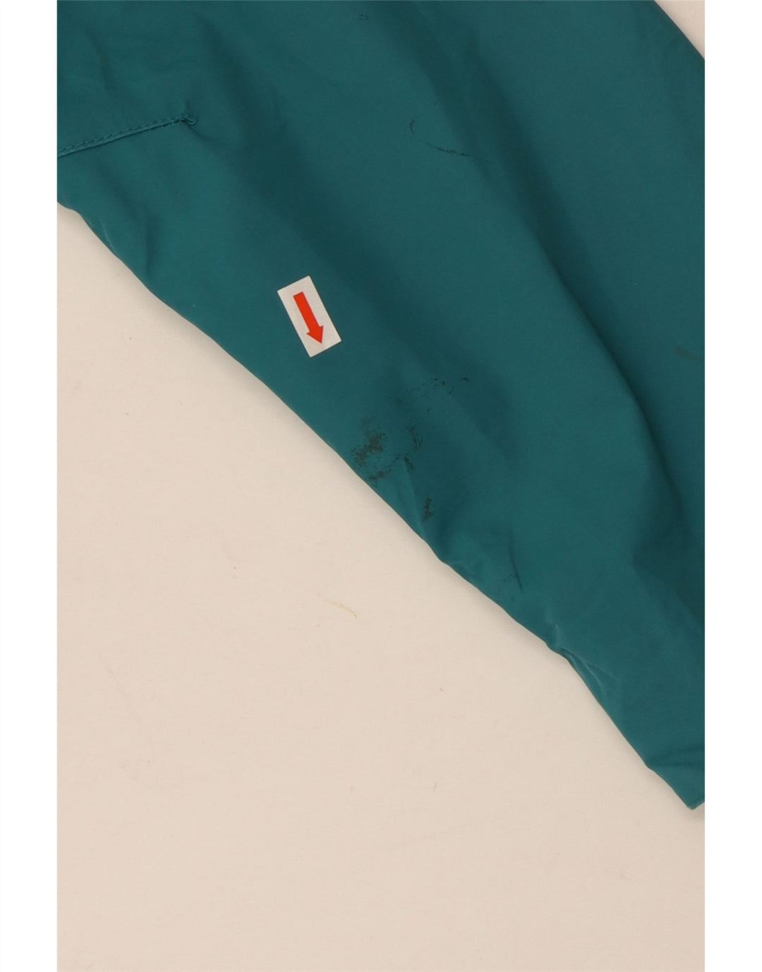 Damska kurtka przeciwdeszczowa z kapturem Jack Wolfskin UK 18 XL Turkusowy poliamid