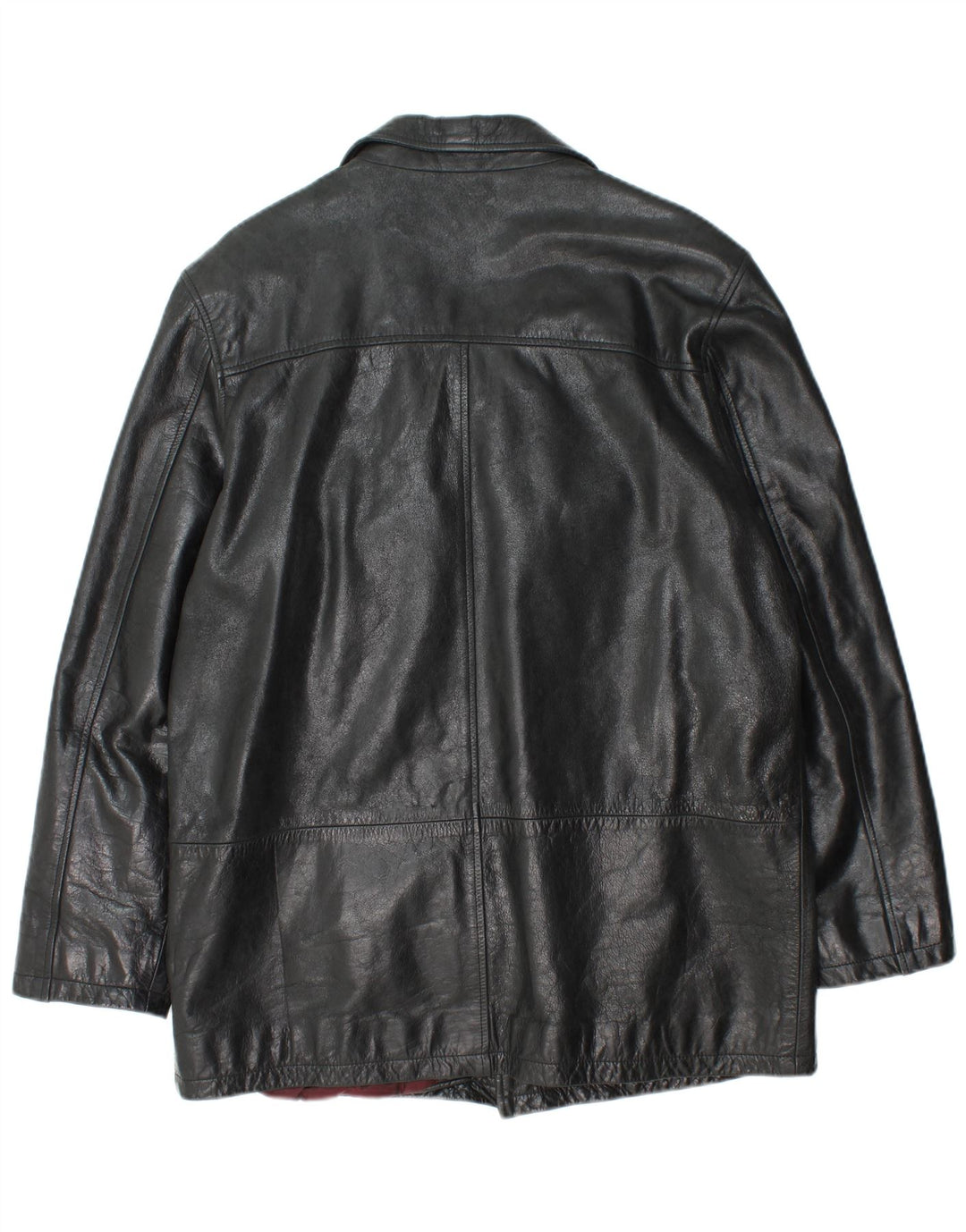 Męska kurtka skórzana MONTANA UK 36 Mała czarna skóra