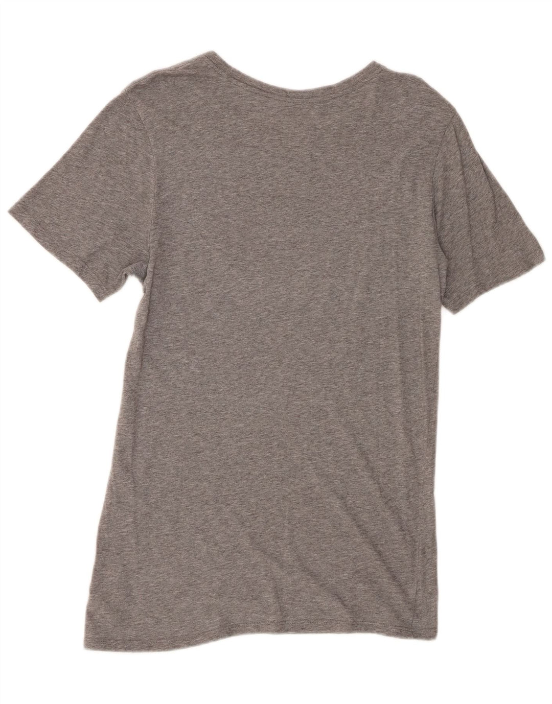 Męski T-shirt Nike o sportowym kroju z grafiką, mały, szary, bawełniany