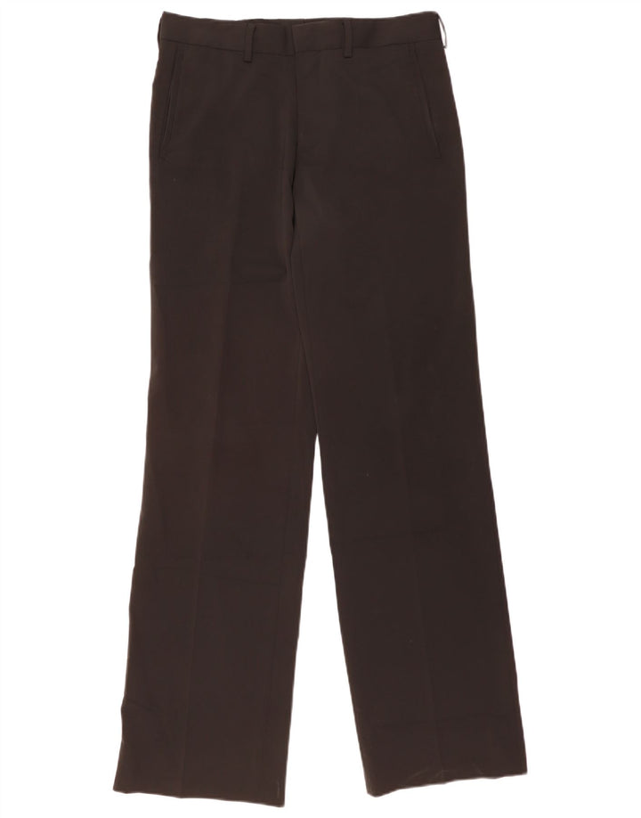 Męskie proste spodnie chino ZARA EU 40 Medium W31 L34 Czarny poliester