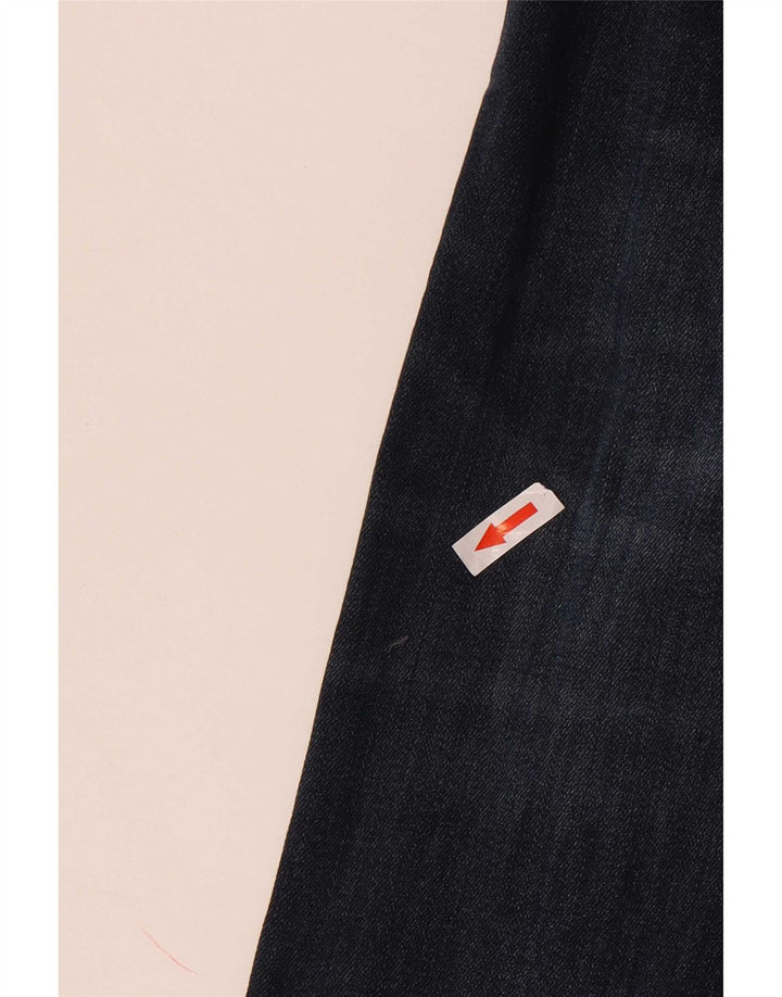 Damskie jeansy Levi's 512 Tapered W30 L30 Granatowa bawełna