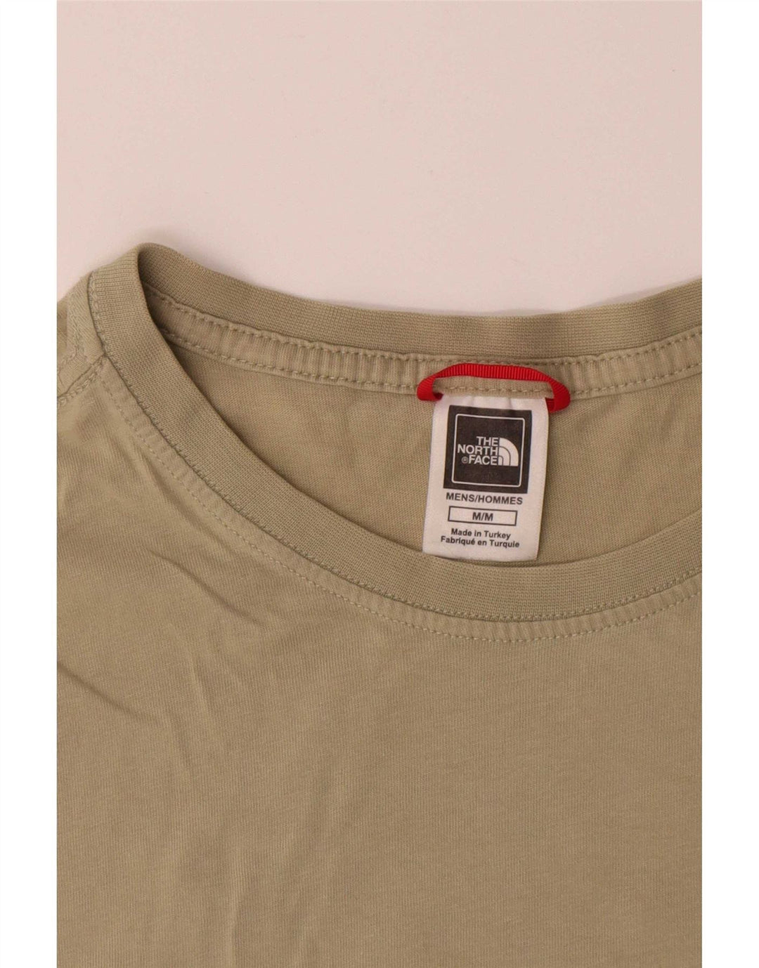 Męski T-shirt z grafiką The North Face, bawełniany kolor khaki