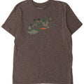 Męski T-shirt z grafiką Nike, średnioszary, bawełniany