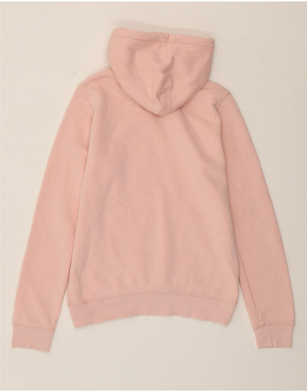 Damski sweter JACK WILLS z grafiką, oversize, UK 8, mały, różowy, bawełniany