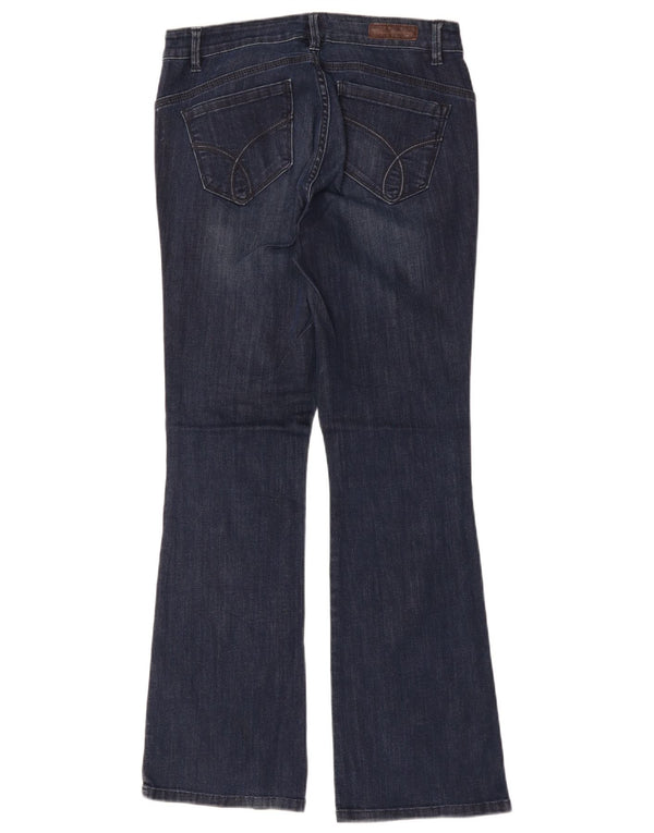 Damskie jeansy Calvin Klein Bootcut US 8 Medium W29 L31 Granatowa bawełna