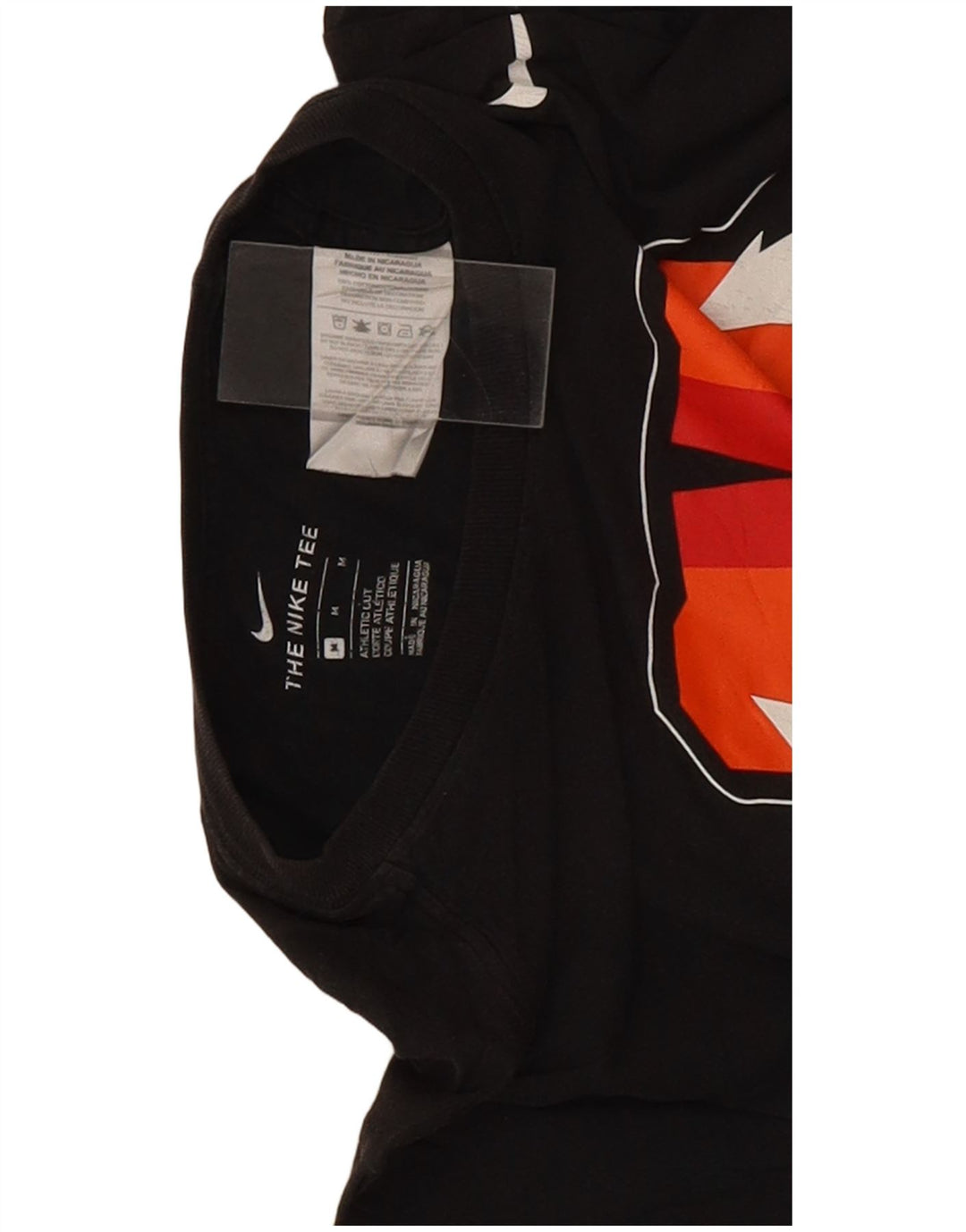 Męski T-shirt Nike Tiger Woods z grafiką, średni czarny, bawełniany