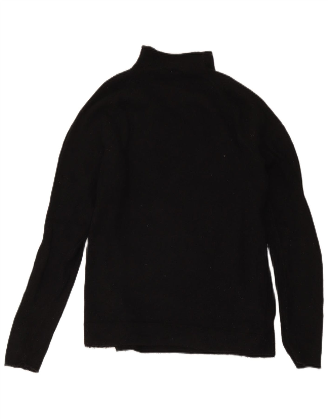 Sweter damski Gap z golfem UK 10, mała, czarna, wełna merynosowa