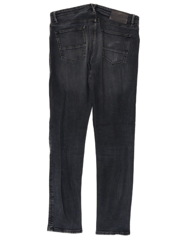 Jeansy męskie Massimo Dutti EU 42 Large W32 L32 Granatowa bawełna