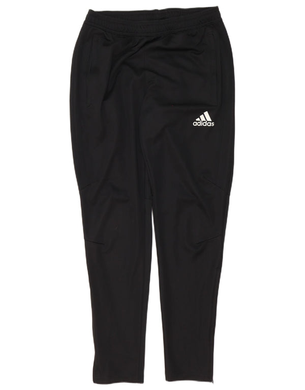 Męskie spodnie dresowe Adidas Climacool, średni czarny poliester