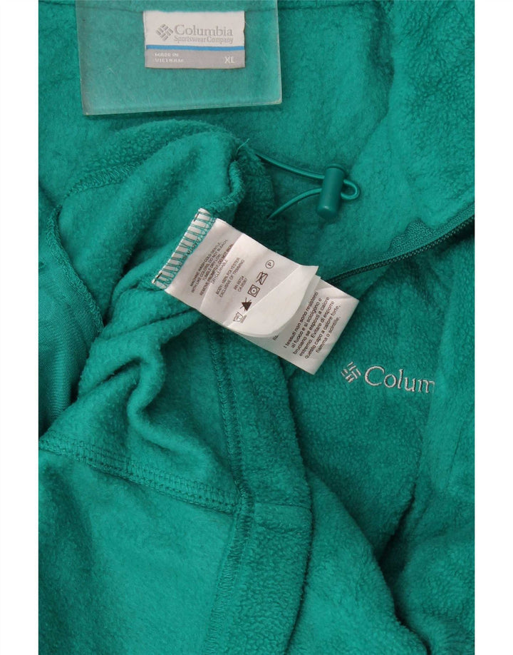 Damska kurtka polarowa Columbia UK 18 XL Zielony poliester