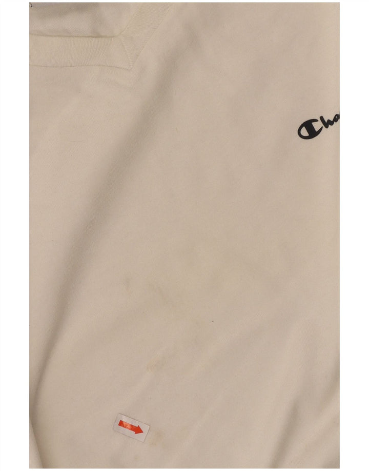 Koszulka damska CHAMPION Top UK 18 XL, biała bawełna