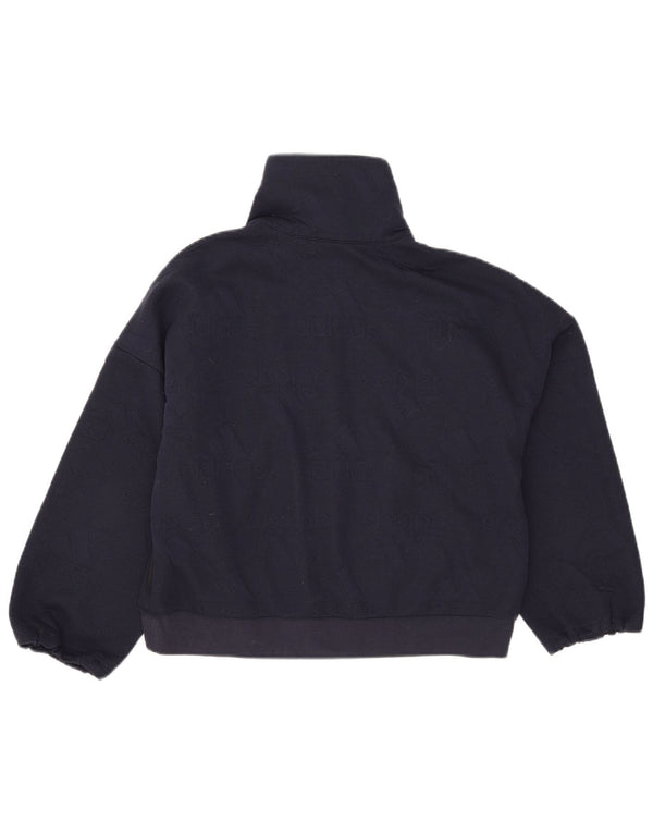 Damska bluza Adidas Oversized Graphic Jumper UK 8/10 Mała granatowa