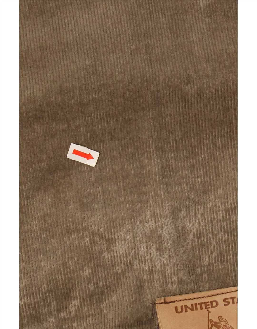 US POLO ASSN. Męska sztruksowa kurtka UK 42 XL w kolorze beżowym