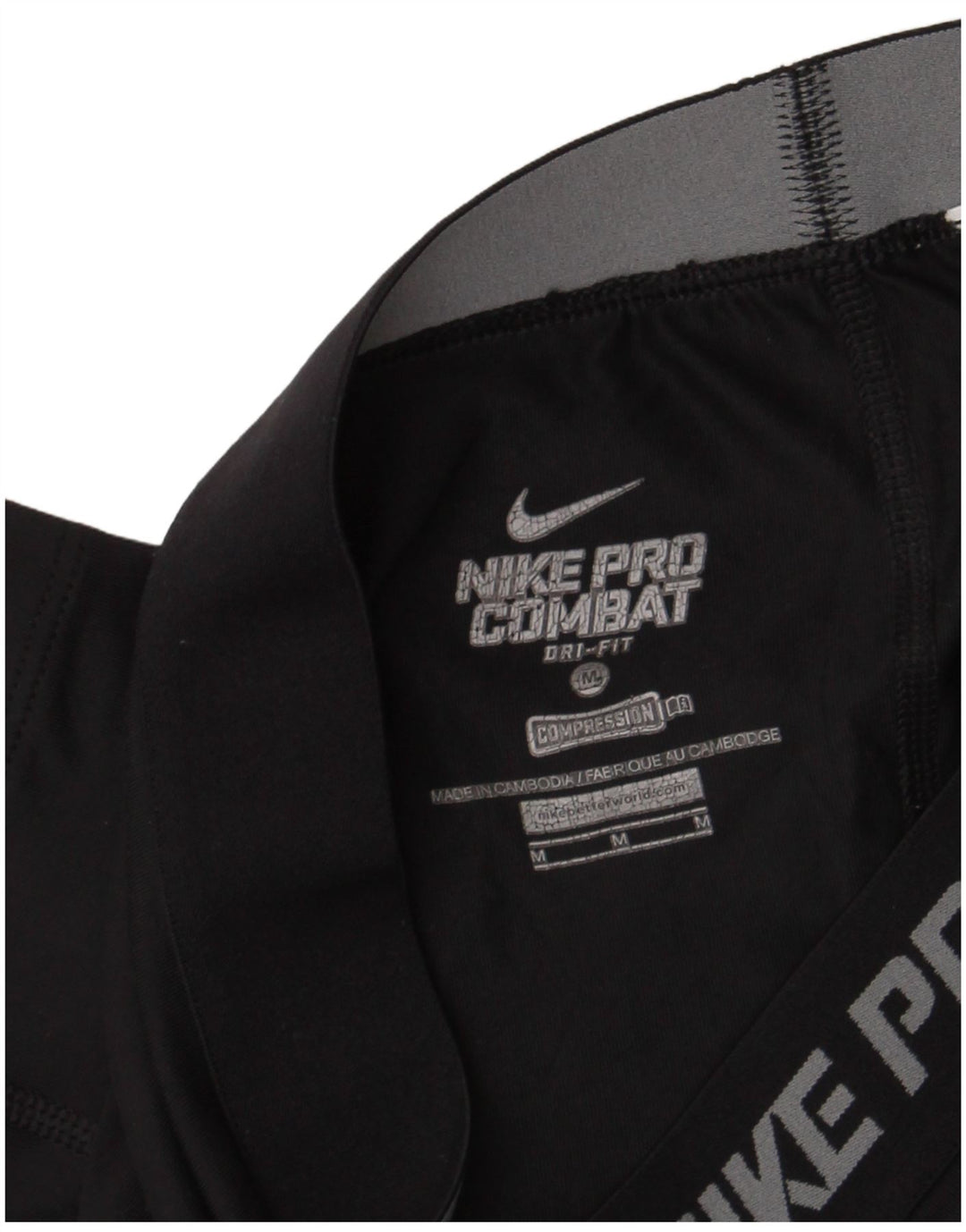 Damskie legginsy Nike Dri Fit Graphic Capri UK 12, średnie czarne