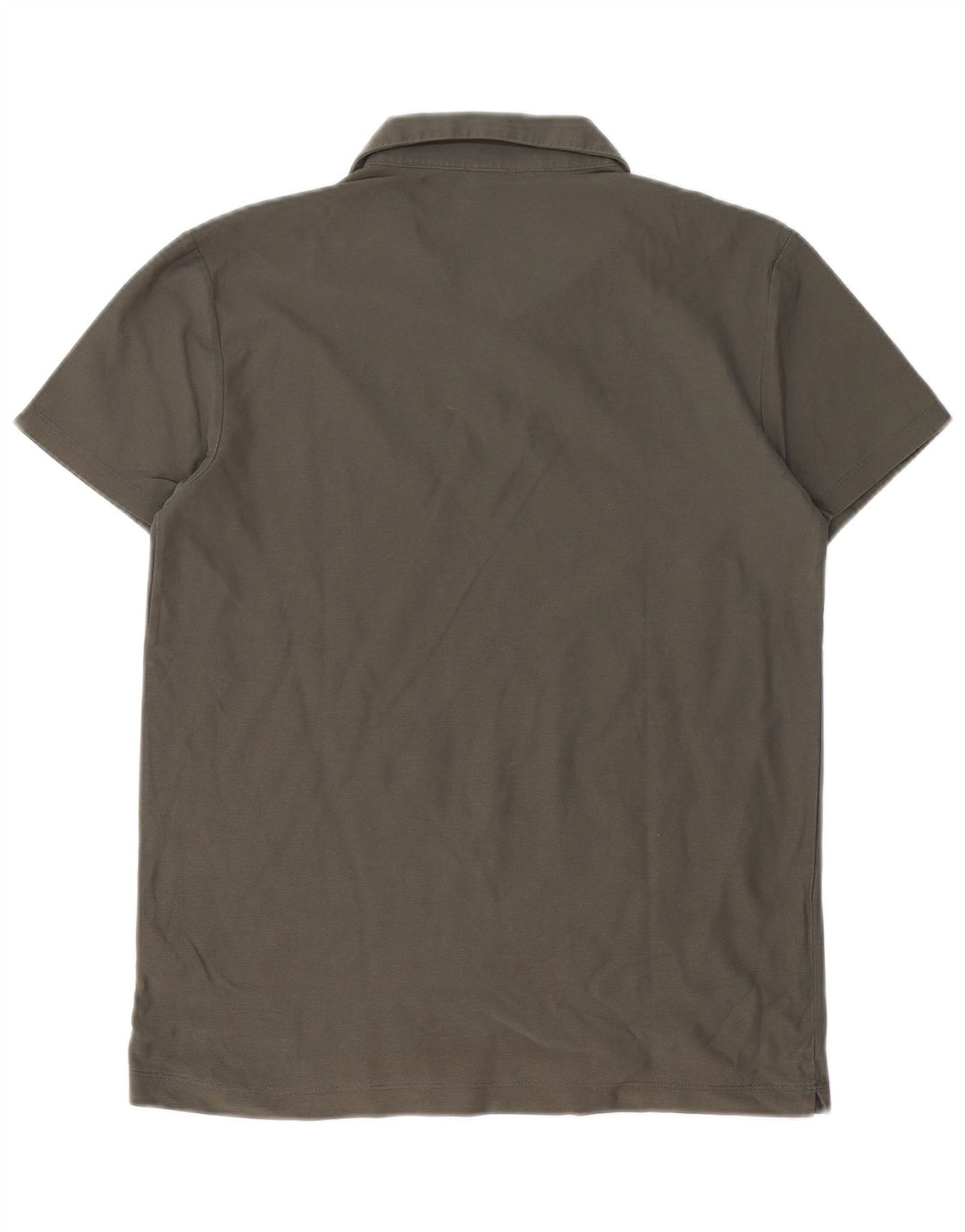 Męska koszulka polo MASSIMO DUTTI, mała, szara, bawełniana