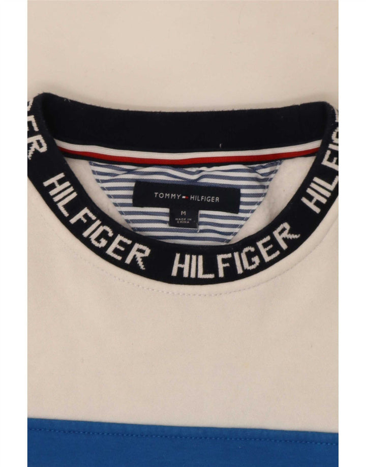 Męska bluza z grafiką Tommy Hilfiger w kolorze średniej bieli