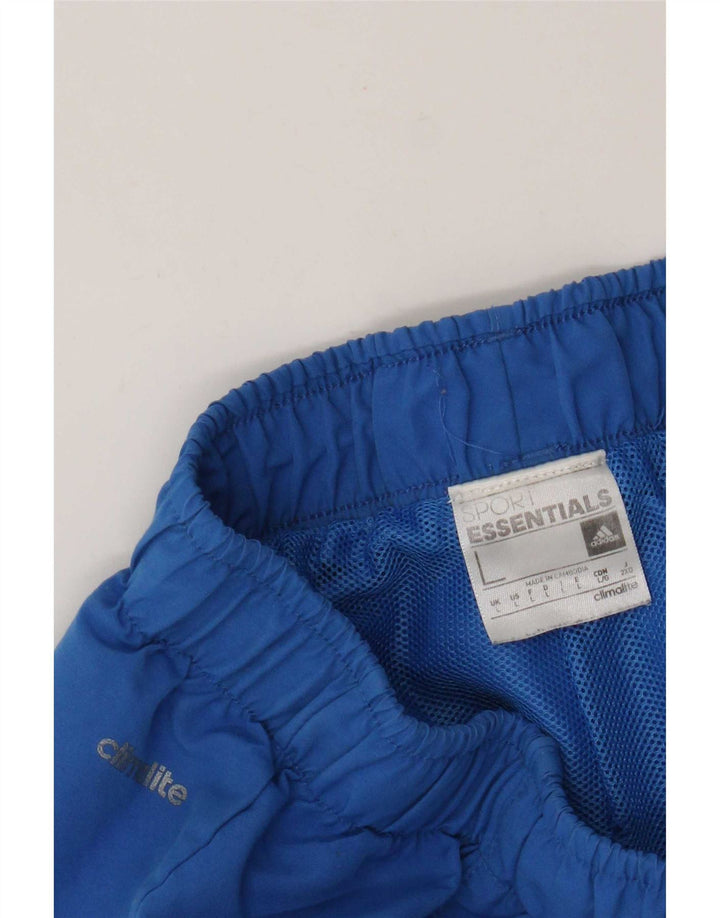 Męskie spodenki sportowe Adidas Climalite, duże, niebieskie