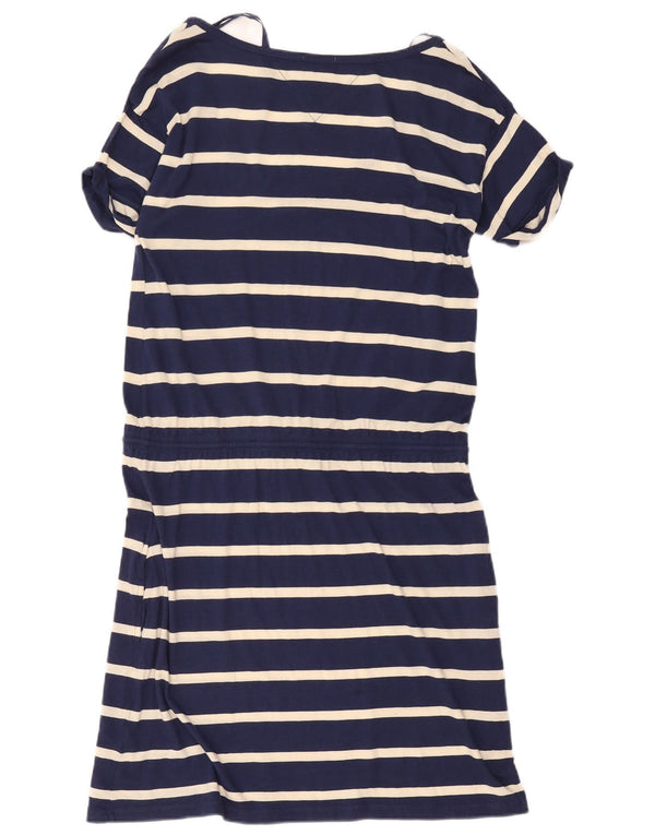 Damska sukienka o linii A Tommy Hilfiger UK 18 XL, bawełniana w granatowe paski