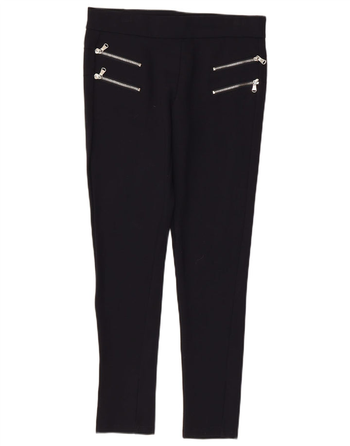 Krótkie spodnie damskie Zara, średnie W28 L25, czarne