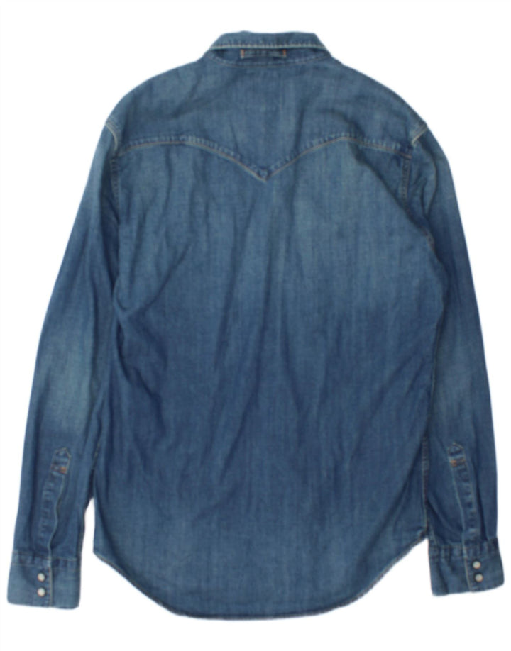 Męska koszula dżinsowa Levi's w kolorze średnioniebieskim