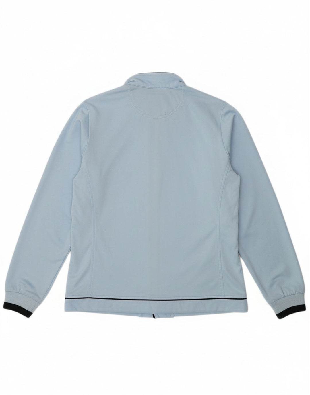 CHAMPION Womens Easy Fit Tracksuit Top Jacket UK 14 Medium Blue Polyester Vintage Champion and Second-Hand Champion from Messina Hembry 