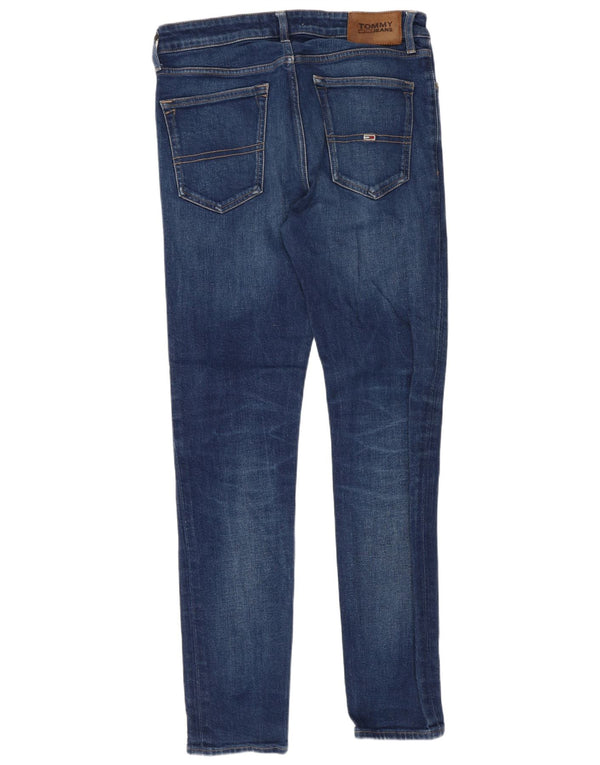 Tommy Hilfiger Mens Skinny Jeans W32 L32 Blue Cotton