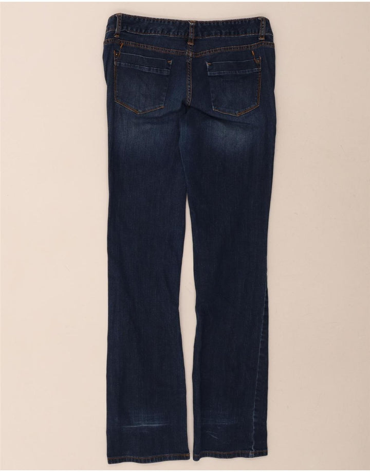 MOSSIMO Womens Bootcut Jeans US 8 Medium W32 L33 Navy Blue Cotton Vintage Mossimo and Second-Hand Mossimo from Messina Hembry 