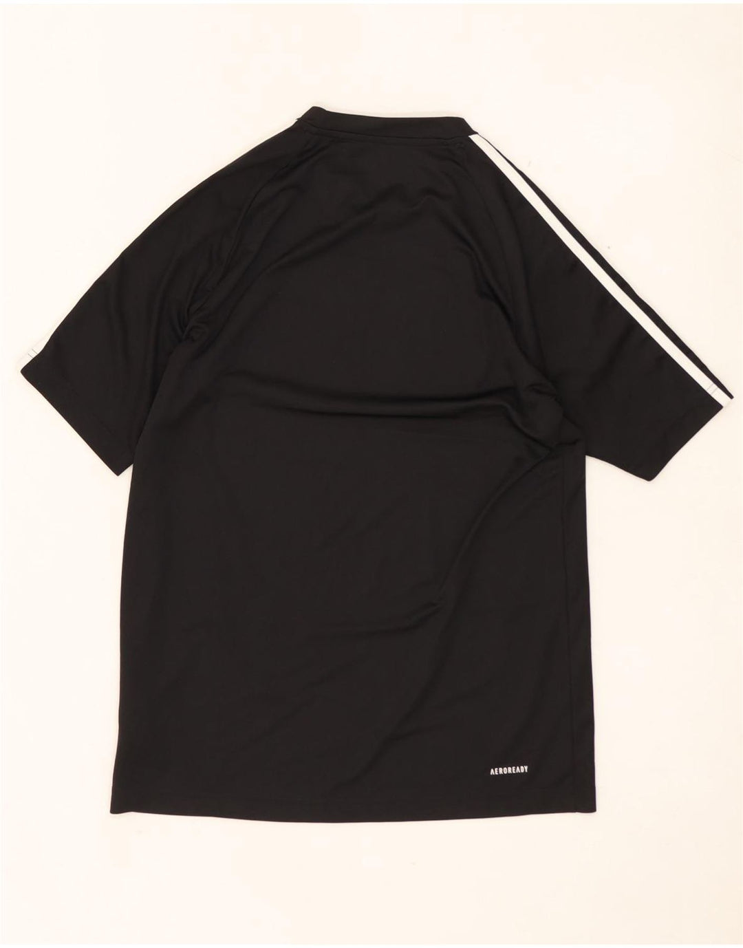 Męski T-shirt ADIDAS Aeroready, mały, czarny poliester