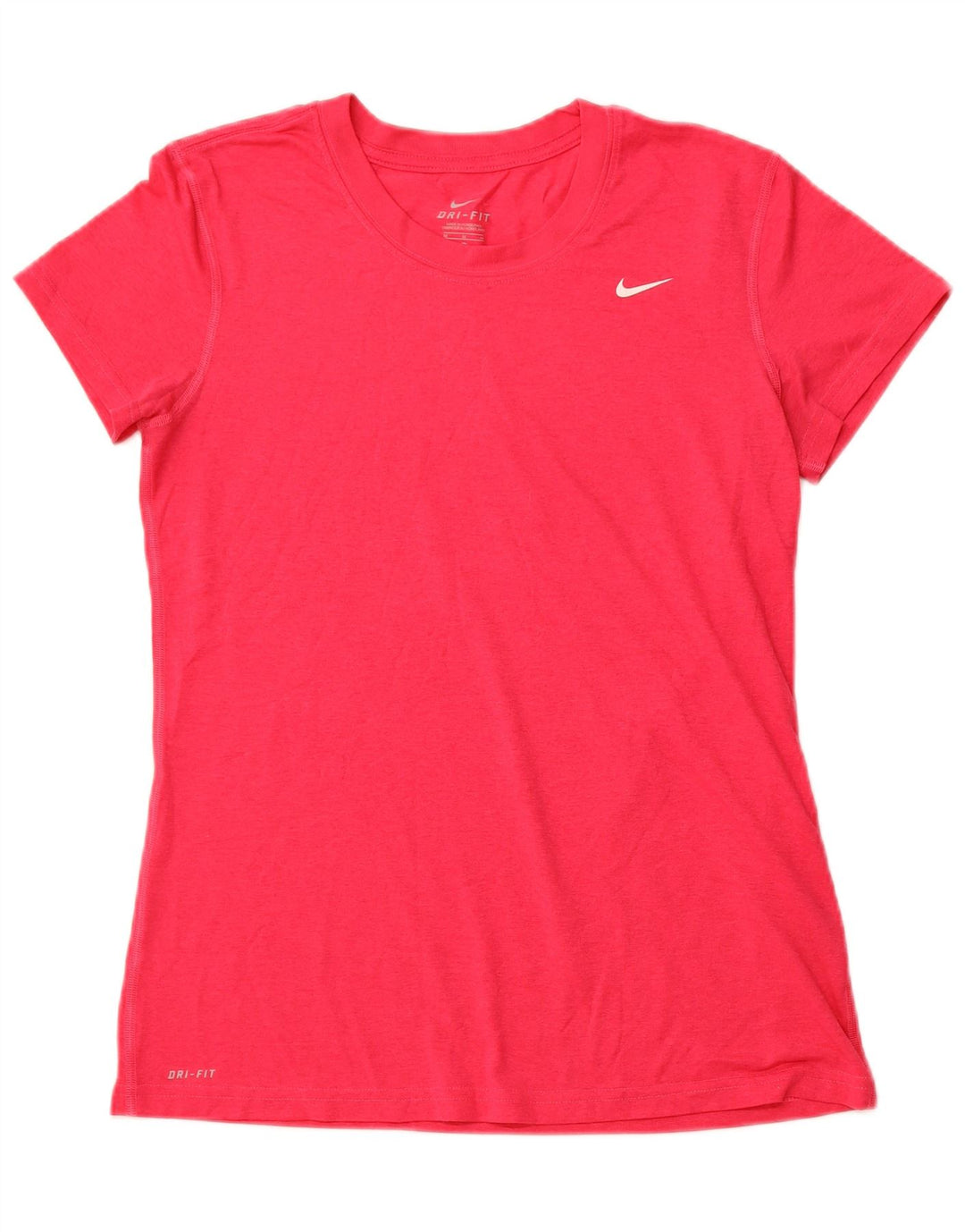 Damski T-shirt NIKE Dri Fit UK 12, średni różowy poliester