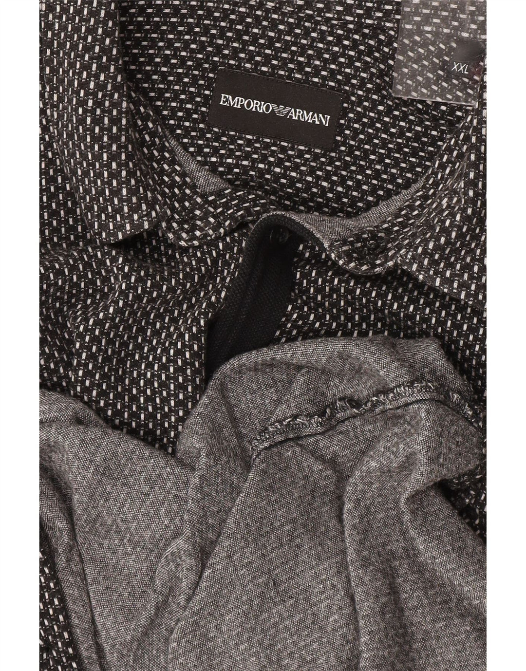 Koszula męska EMPORIO ARMANI 2XL w czarne cętki