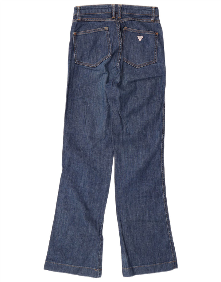 Jeansy damskie Guess Bootcut W25 L32 Niebieskie