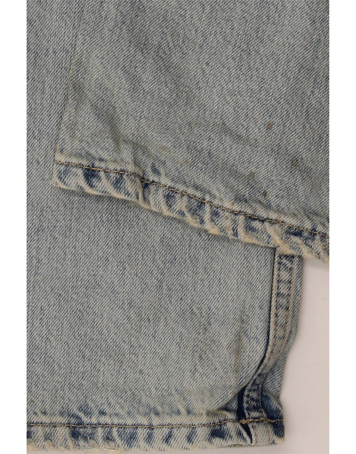 Damskie proste dżinsy ZARA EU 40 Medium W30 L28 Niebieskie bawełniane