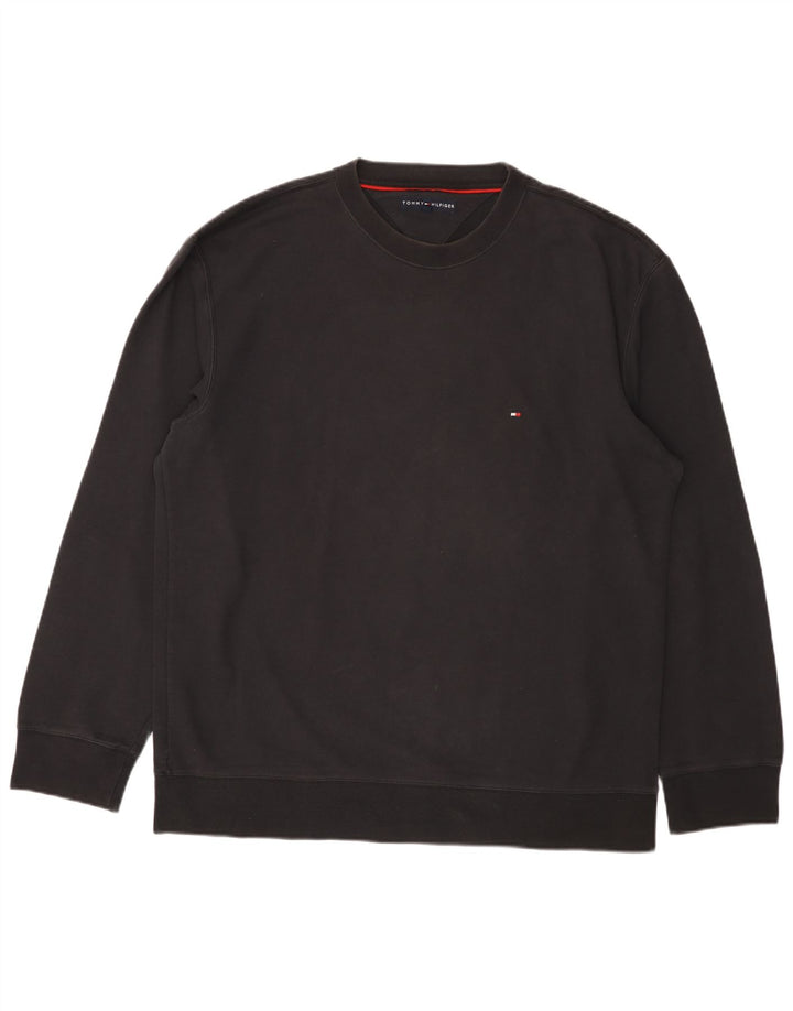 Męska bluza Tommy Hilfiger XL, czarna, bawełniana