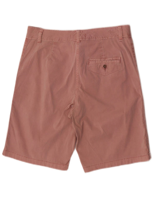 Marks & Spencer Damskie spodenki Chino UK 10 Small W28 Różowa bawełna