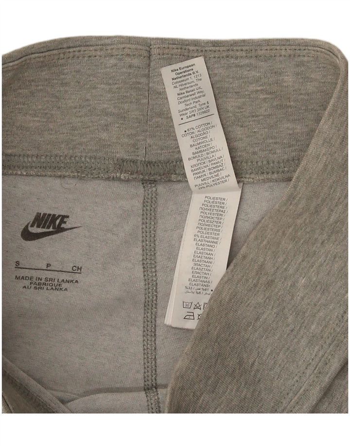 Damskie legginsy Nike Graphic UK 10, małe, szare, bawełniane