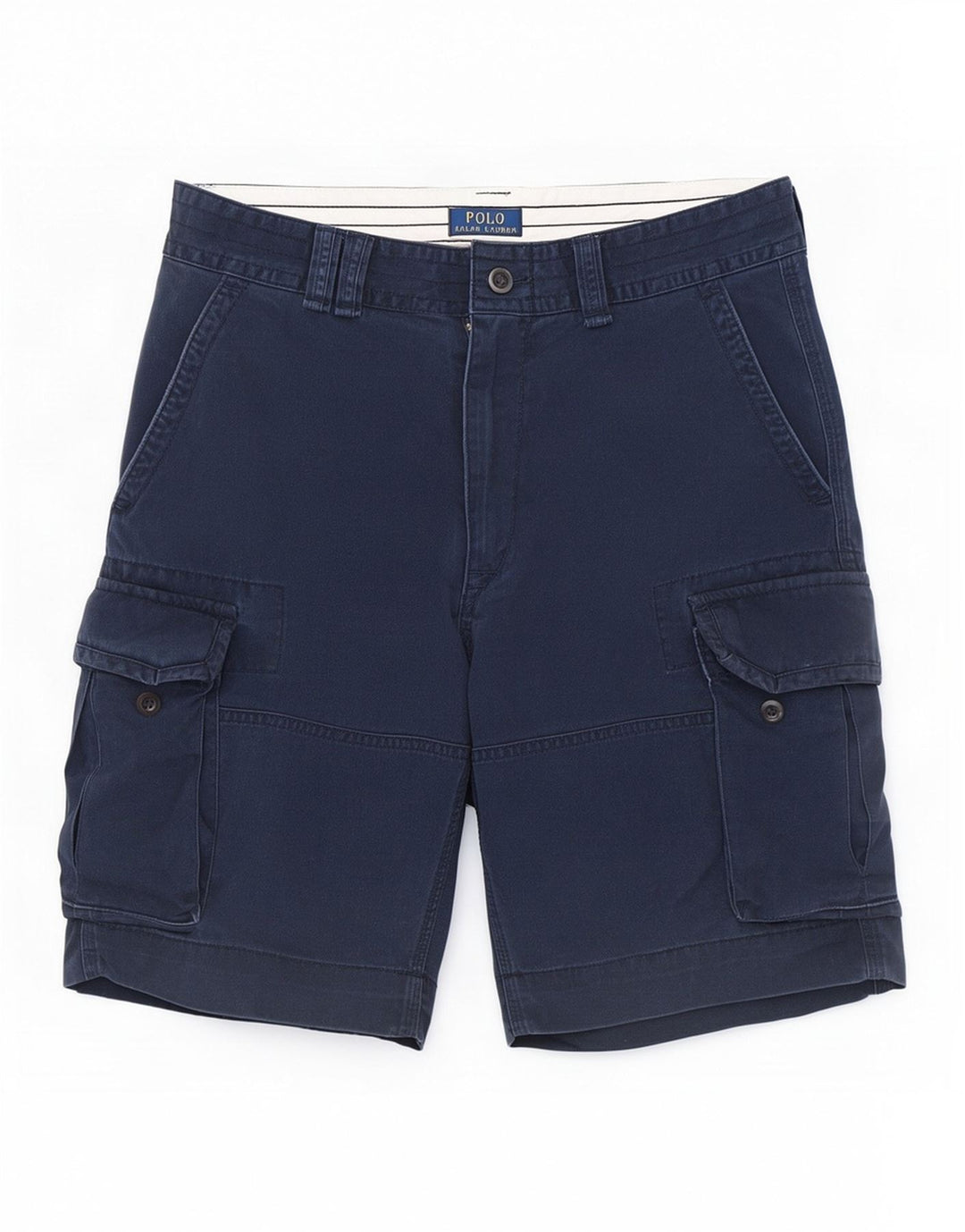 Męskie spodenki cargo Ralph Lauren W32 Średni granatowy, bawełniany