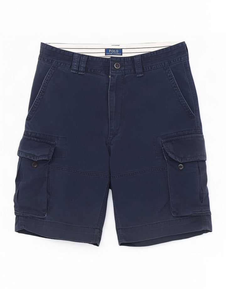 Męskie spodenki cargo Ralph Lauren W32 Średni granatowy, bawełniany