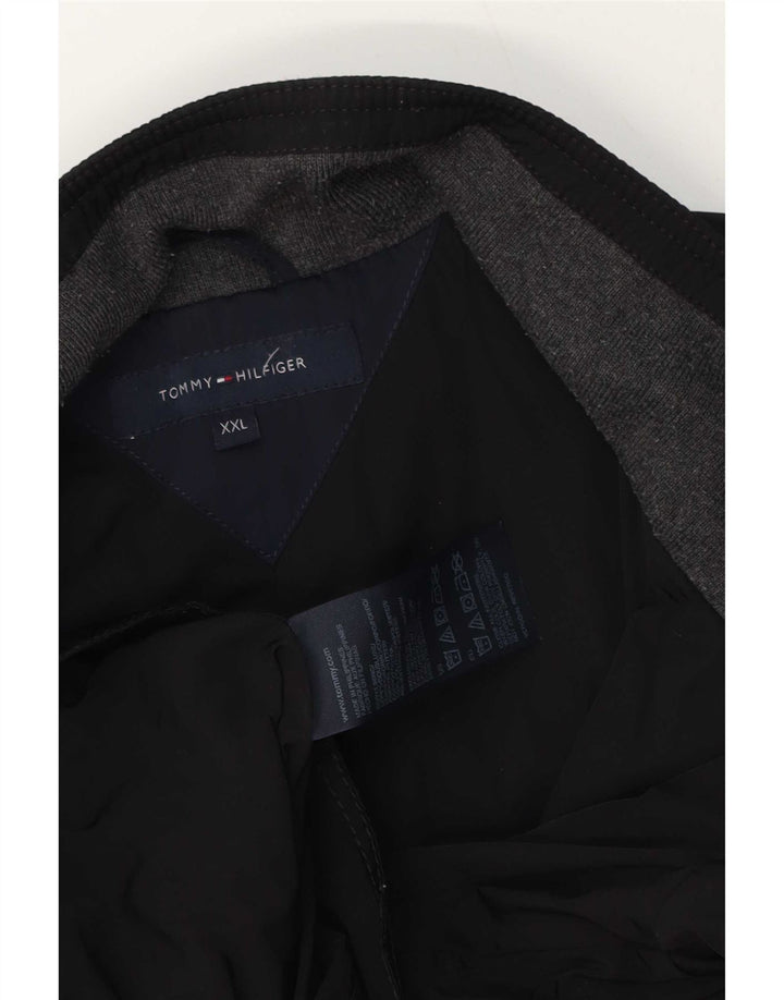 Męska kurtka użytkowa Tommy Hilfiger UK 44 2XL Czarny poliester