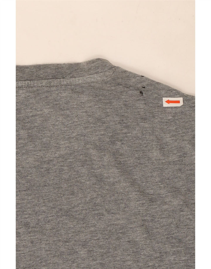 Męski T-shirt z grafiką Puma Top 2XL Szary nakrapiany