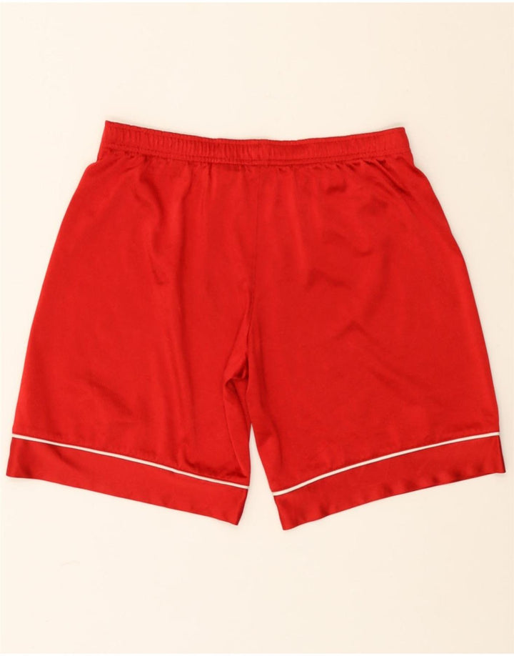 NIKE Womens Sport Shorts US 14/16 Large  Red Polyester Vintage Nike and Second-Hand Nike from Messina Hembry 