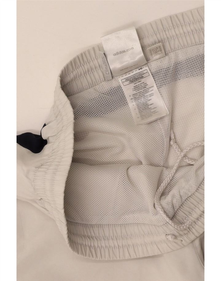 ADIDAS Mens Clima 365 Sport Shorts Small  White Colourblock Polyester