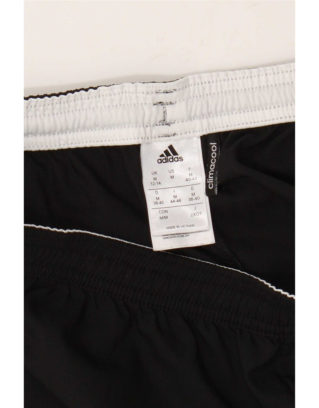 Damskie spodenki sportowe Adidas Climacool UK 12/14, średni czarny poliester