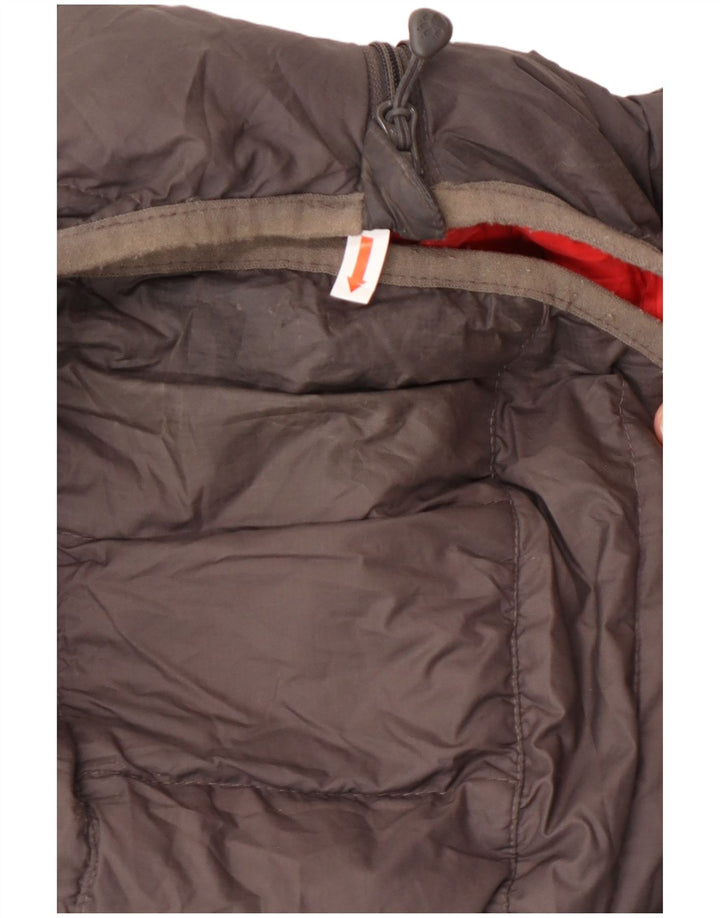 Męska ocieplana kurtka z kapturem Jack Wolfskin UK 40/42, duży, szary poliester