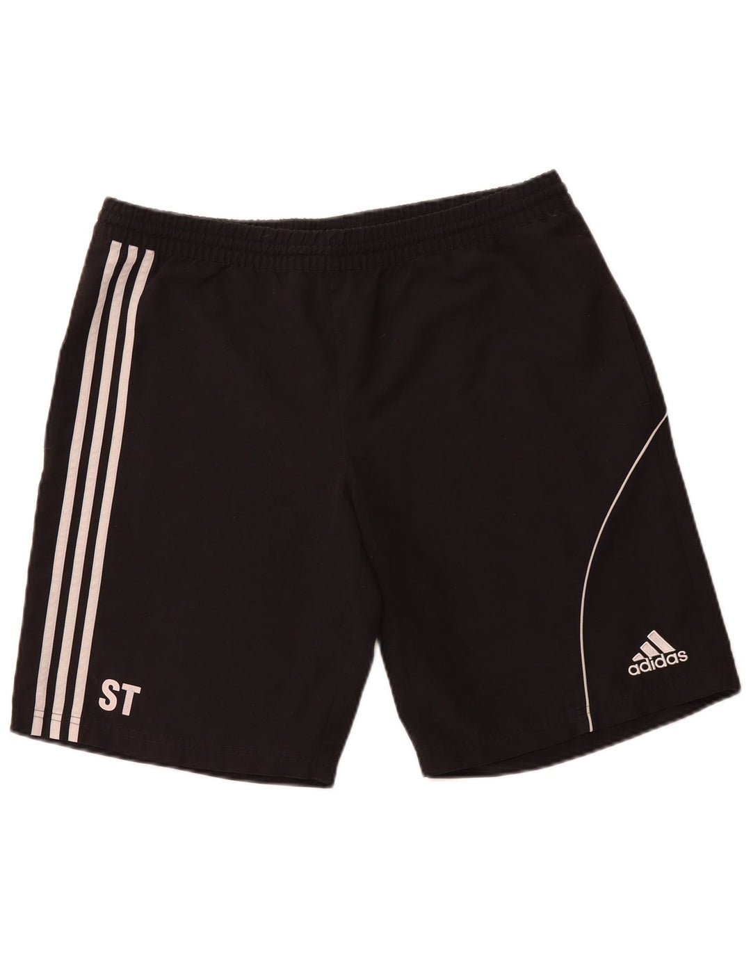 Męskie spodenki sportowe ADIDAS XL, czarne, poliestrowe